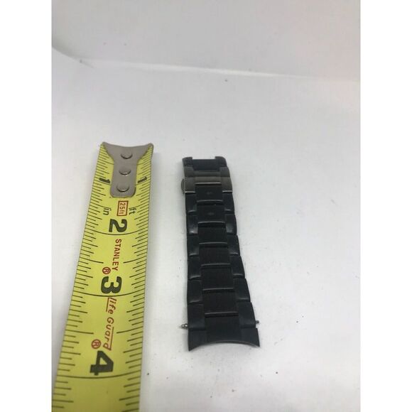 Authentic Fossil Watch Bracelet Links Use Parts Partial Band 22/20mm Poor T389 - Picture 1 of 5